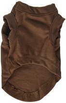 Mirage Pet Products 8-Inch Plain Shirts, X-Small, Brown - $10.50
