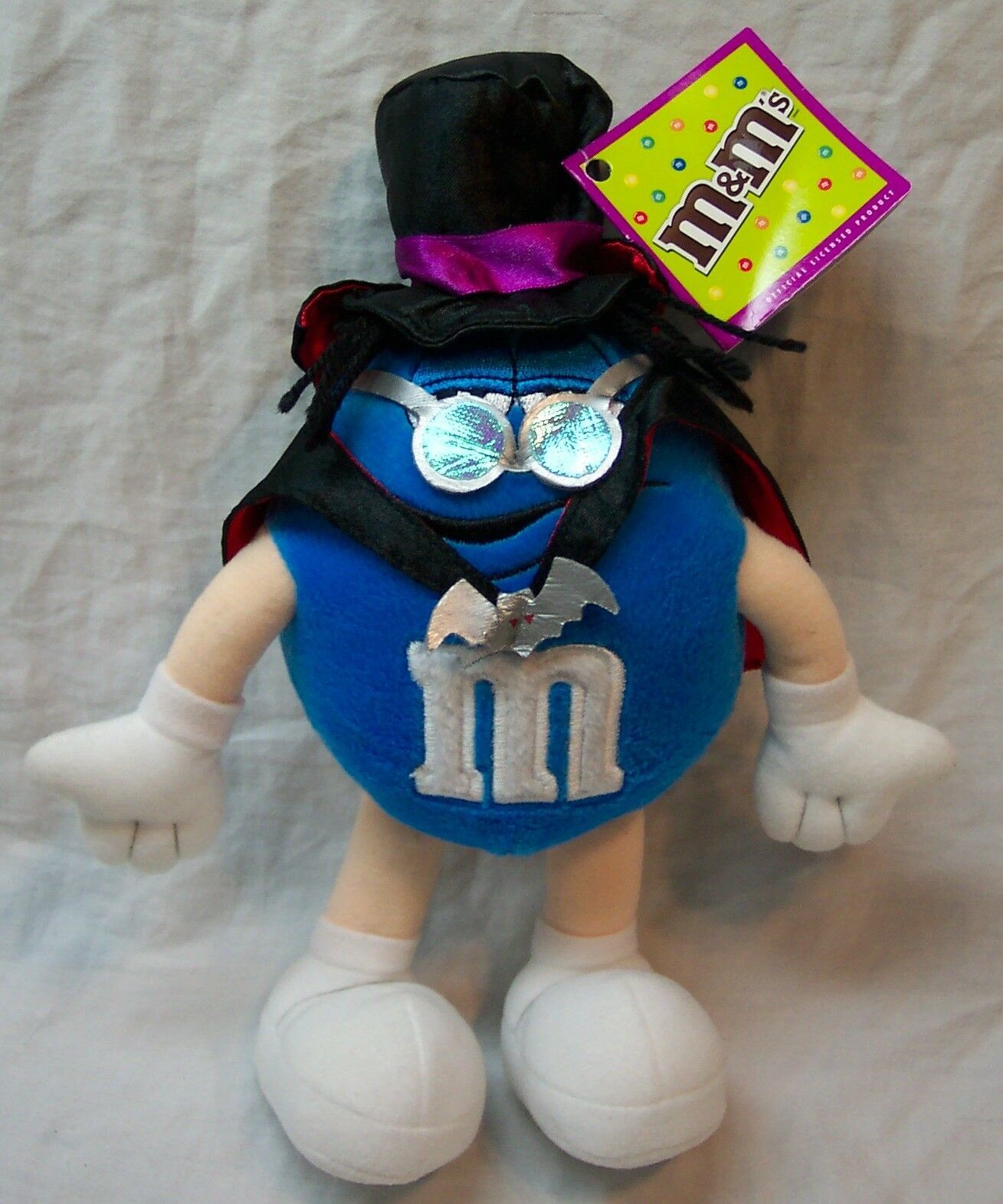 blue m&m plush