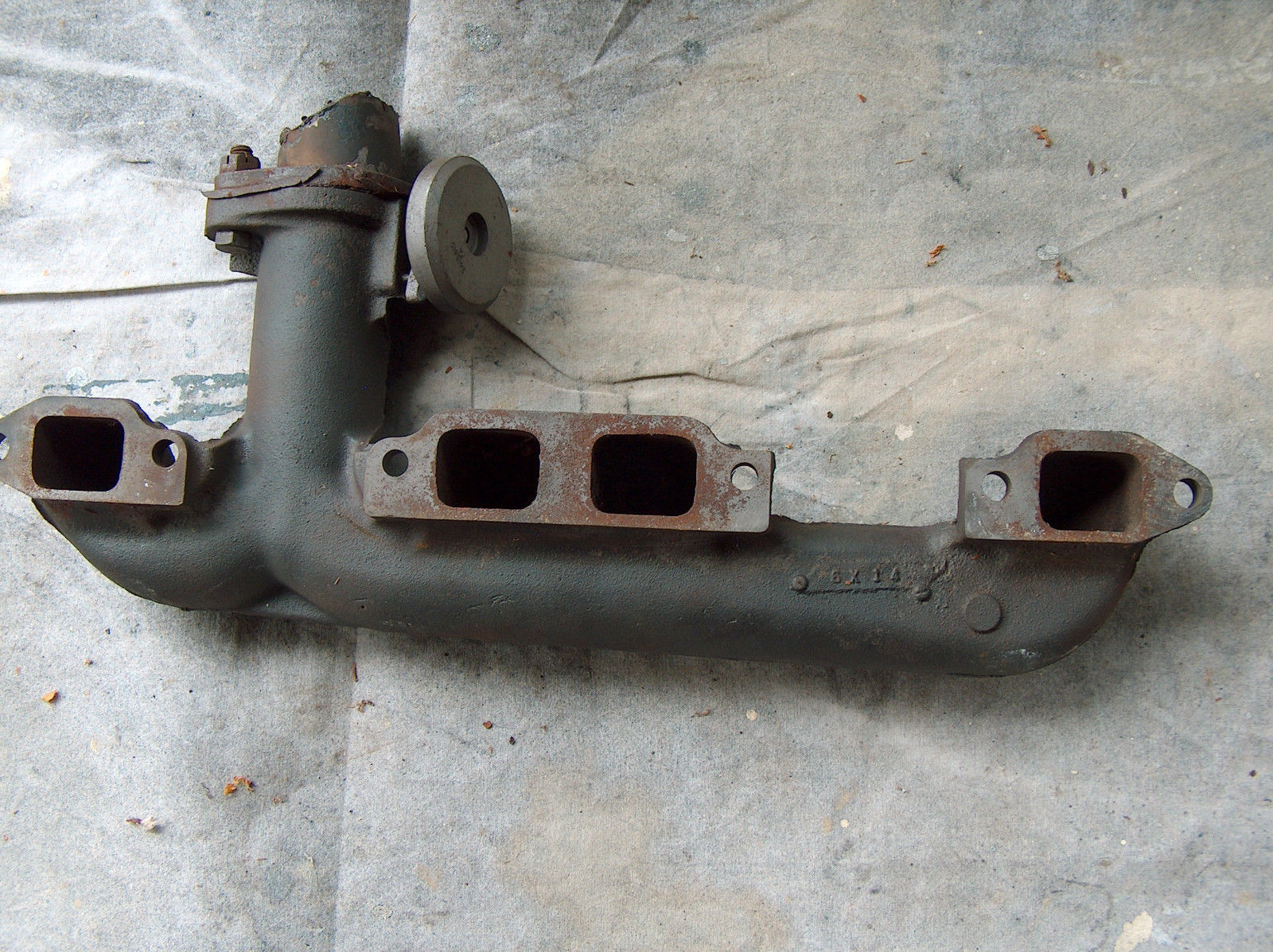 Mopar Late 60's Early 70's RH 383440 Exhaust Manifold 28998761 Off A