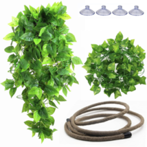 Hanging Jungle Vines for Terrariums  -  Habitat Decorations with Suction Cup image 4