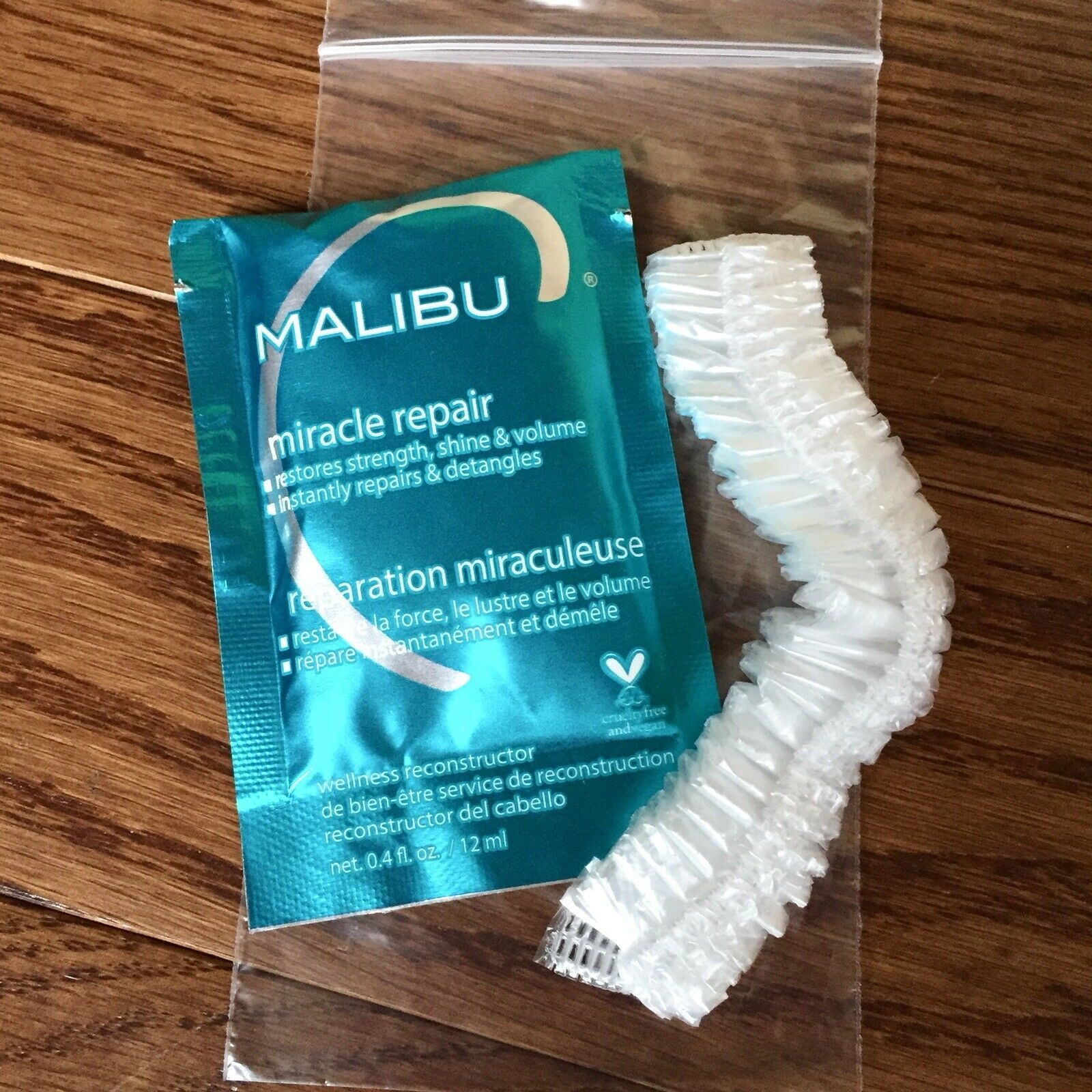1 Malibu C Miracle Repair + 1 Cap Instantly Detangles & Strengthens Damaged Hair