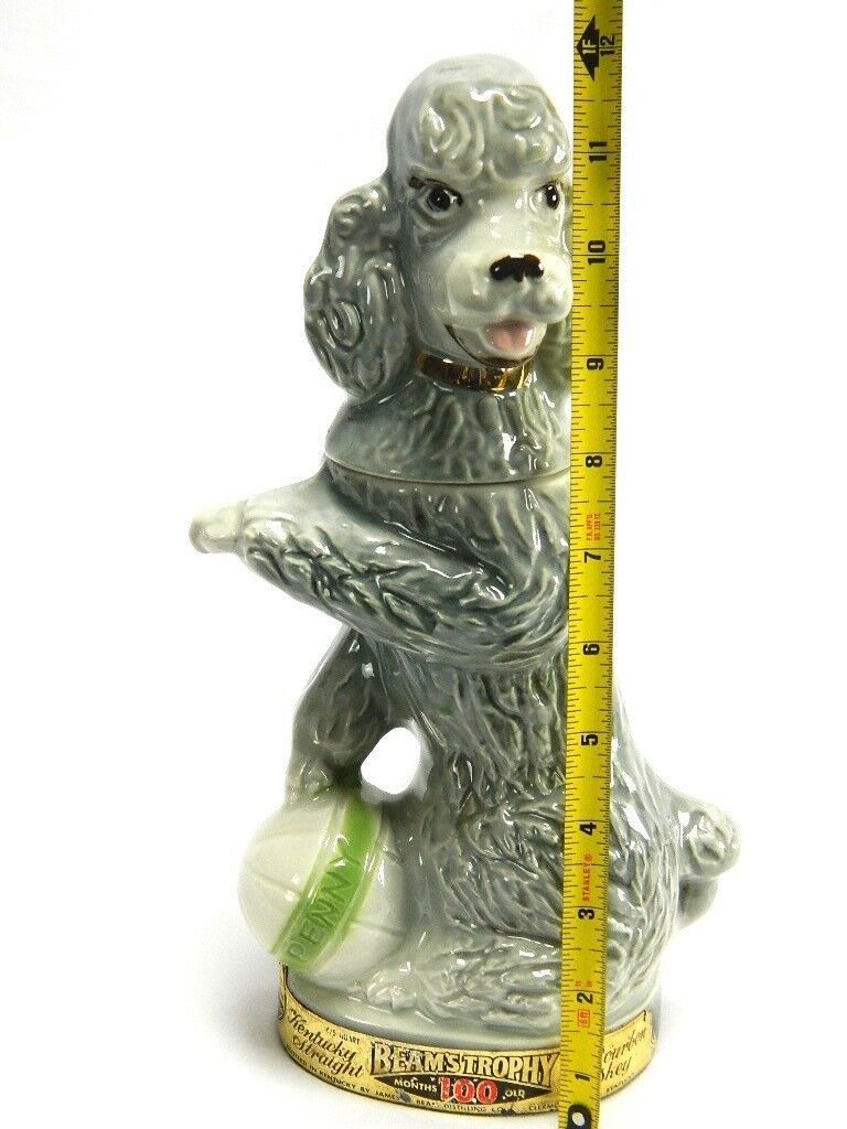 Jim Beam Poodle Gray Penny Regal China Empty And 50 Similar Items