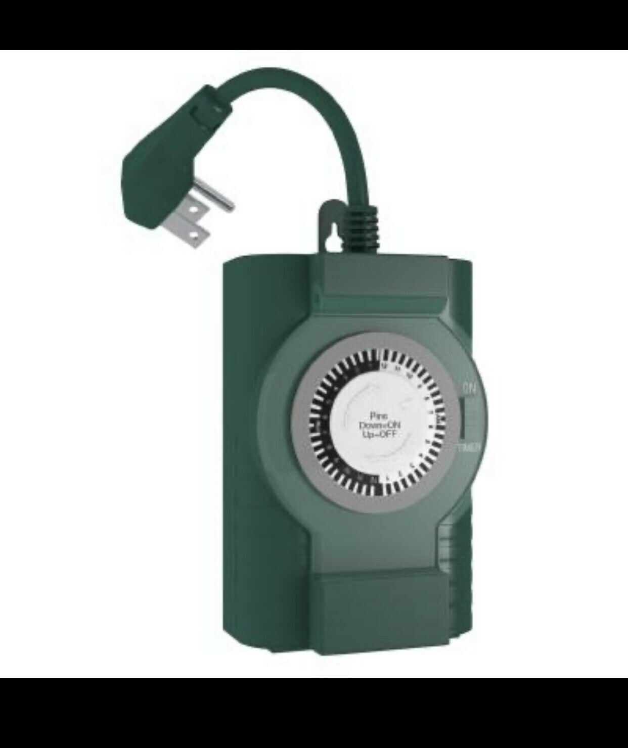 STANLEY TIMEIT OUTDOOR TWIN GROUNDED 2OUTLET MECHANICAL TIMER (as) Holiday & Seasonal