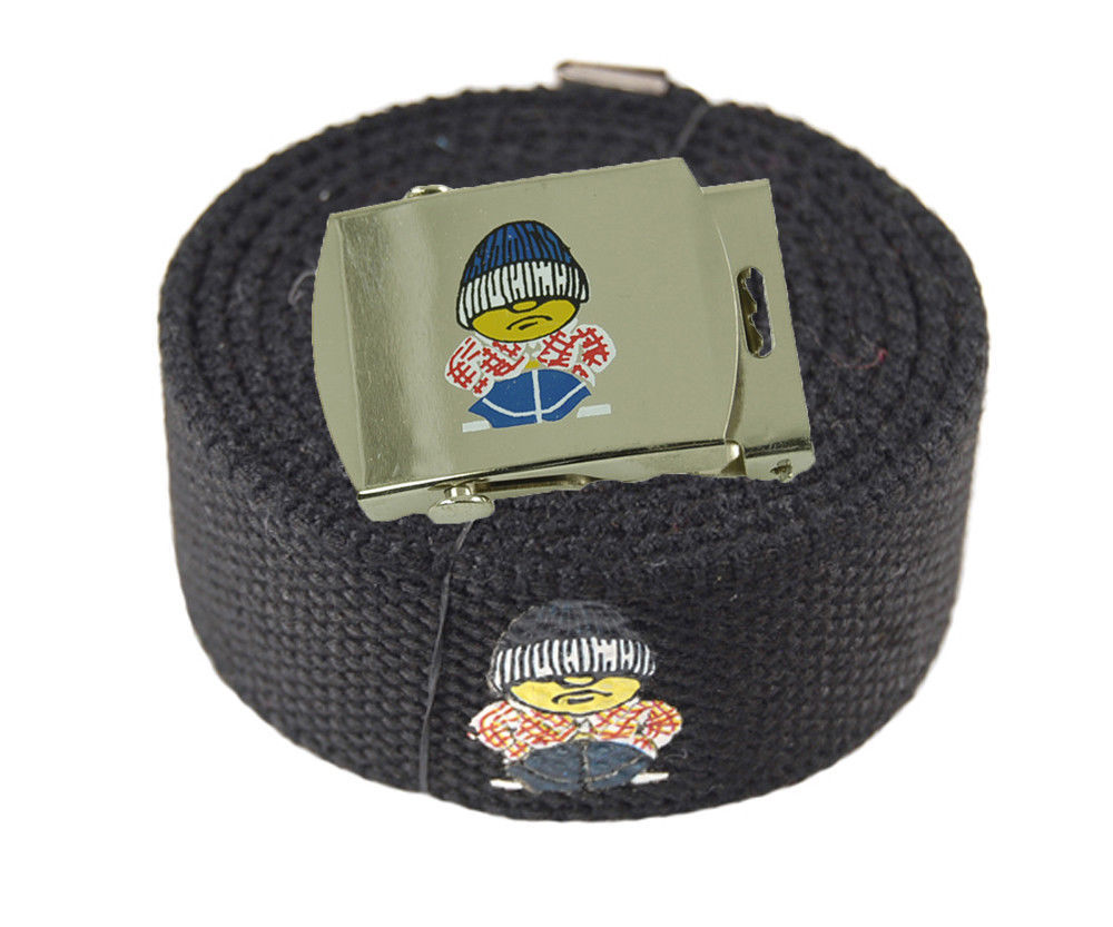 Men/'s /"Cholo/" Military Canvas Web Belt /& Buckle Waist Straps 48,54,60,72 inches