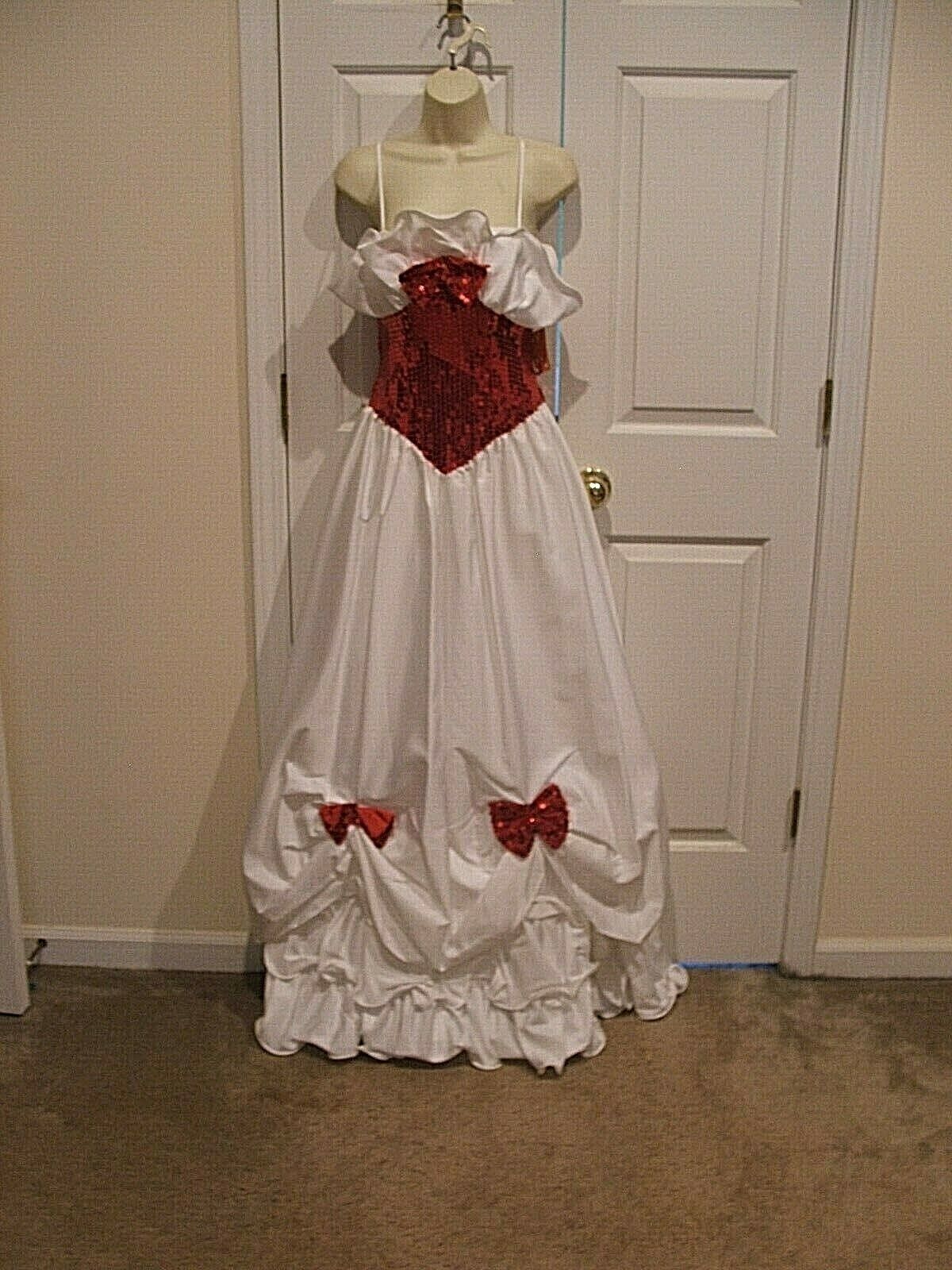 Primary image for NWT $230 Vintage 80s COSTUME HALLOWEEN  Ball Gown Bridesmaid Prom  siz 5