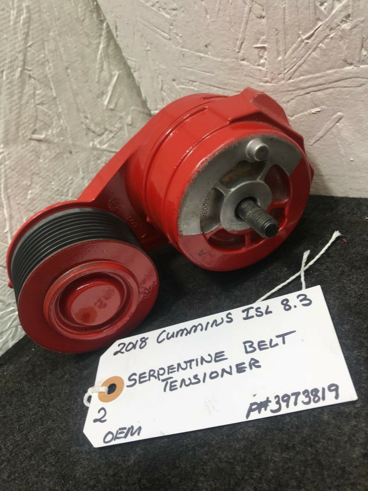 SERPENTINE BELT TENSIONER CUMMINS DIESEL ISL ISC SERIES 3973819 OEM