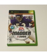 EA Sports Madden 2005 football Xbox console video game sports play complete - $5.93