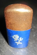 CLASSIC Pocket Tube Trench Style Art Deco BLUE Flower Pattern Petrol Lighter - $7.99