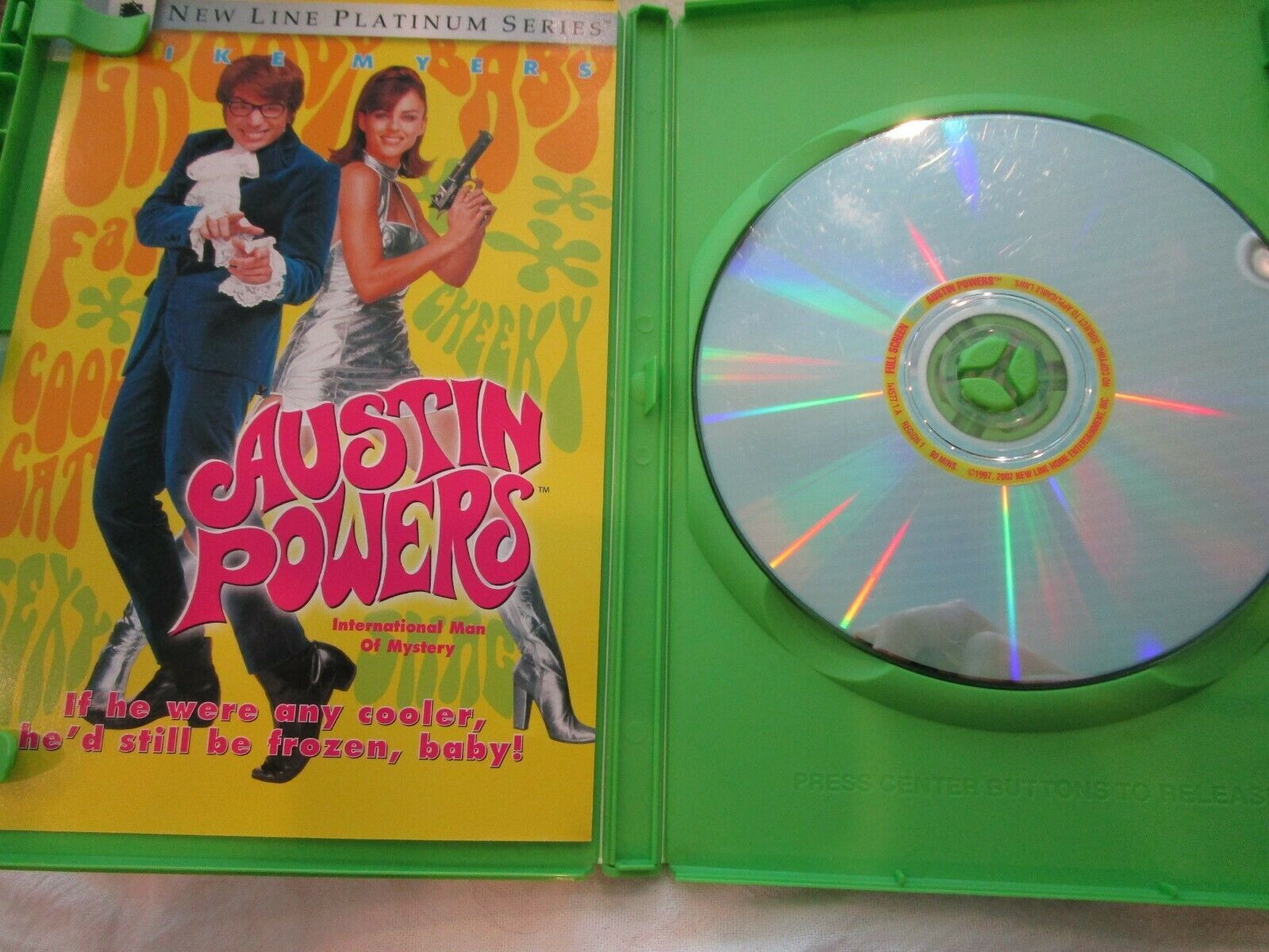 Austin Powers International Man Of Mystery Movie DVD Mike Myers ...