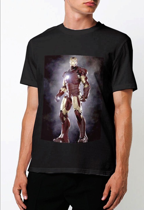 iron-man-standing T Shirt Men Black - T-Shirts