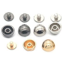 Fujiyuan 15 sets 20mm Alloy Round Mushroom Rivets Studs Buttons Screw Ba... - $8.81