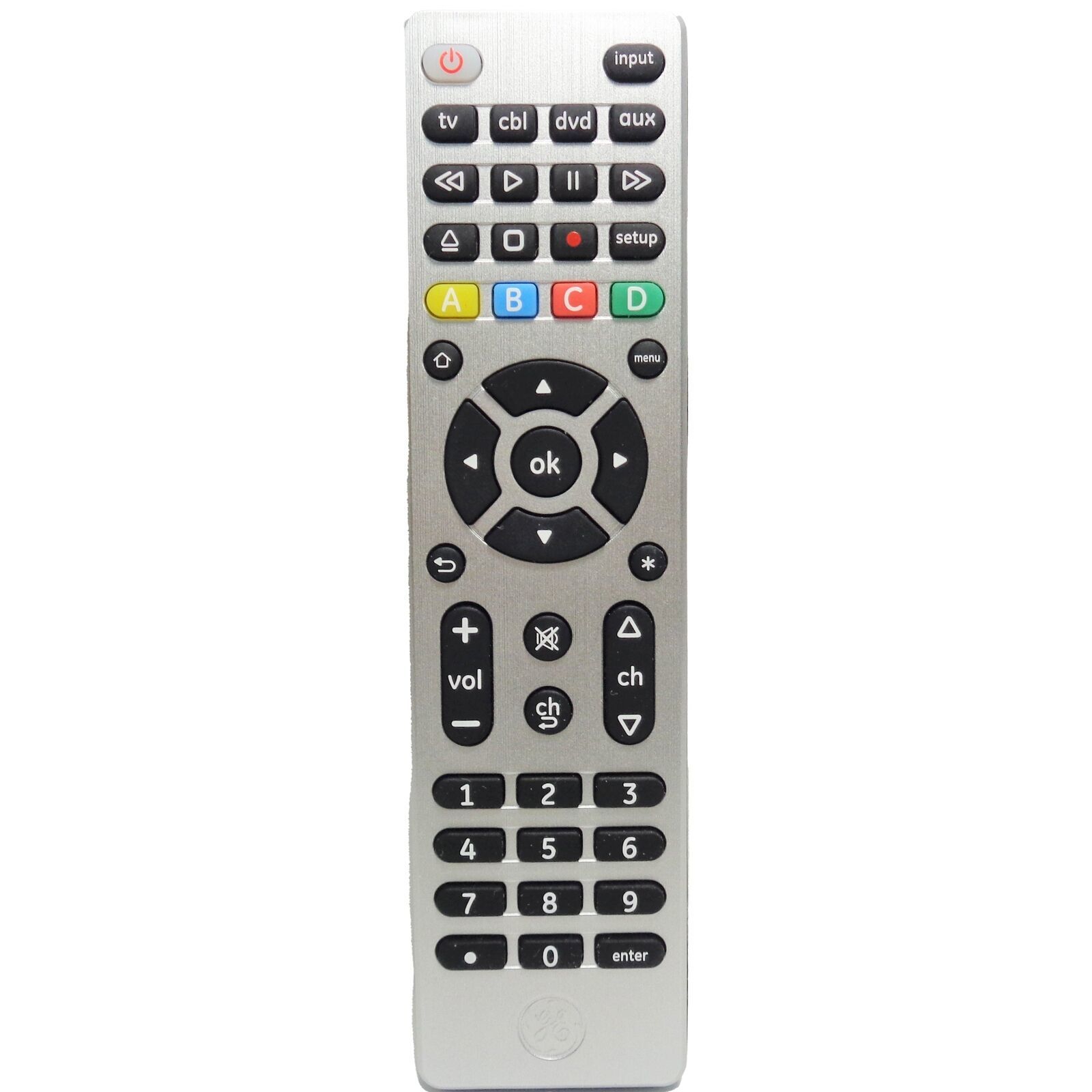 GE 33709 PreOwned 4 Device Universal Remote Control Remote Controls