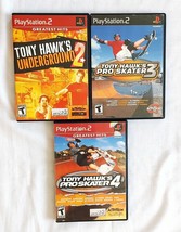 Lot of 3 Tony Hawk’s Underground 2 Sony PlayStation 2 PS2 American Waste... - $29.69