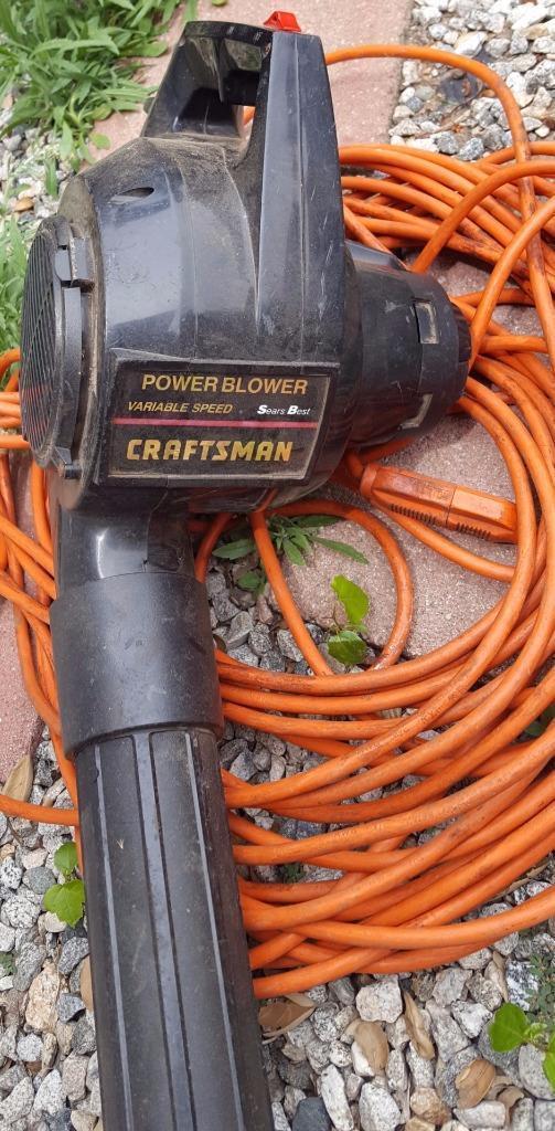 Nice Gently Used Craftsman Variable Speed Power Blower VGC