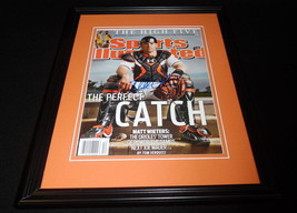 Matt Wieters Signed Framed 2010 Full Sports Illustrated Magazine Orioles image 1