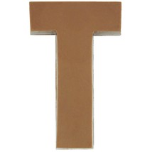 Philadelphia Candies Solid Milk Chocolate Alphabet Letter T, 1.75 Ounce ... - $6.92