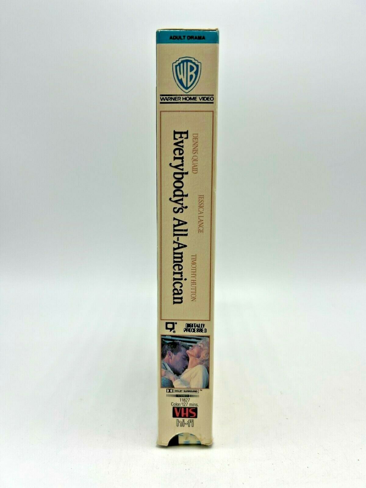 Everybodys All-American starring Dennis Quaid-Jessica Lange-Hutton(VHS ...