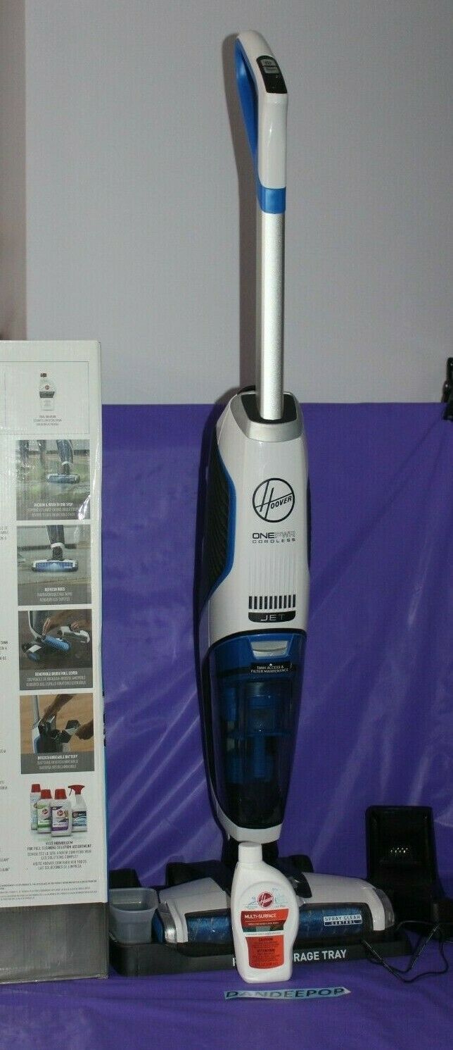 Hoover One Pwr Cordless Floormate Jet Vacuum Mop Cleaner BH55200B Floor