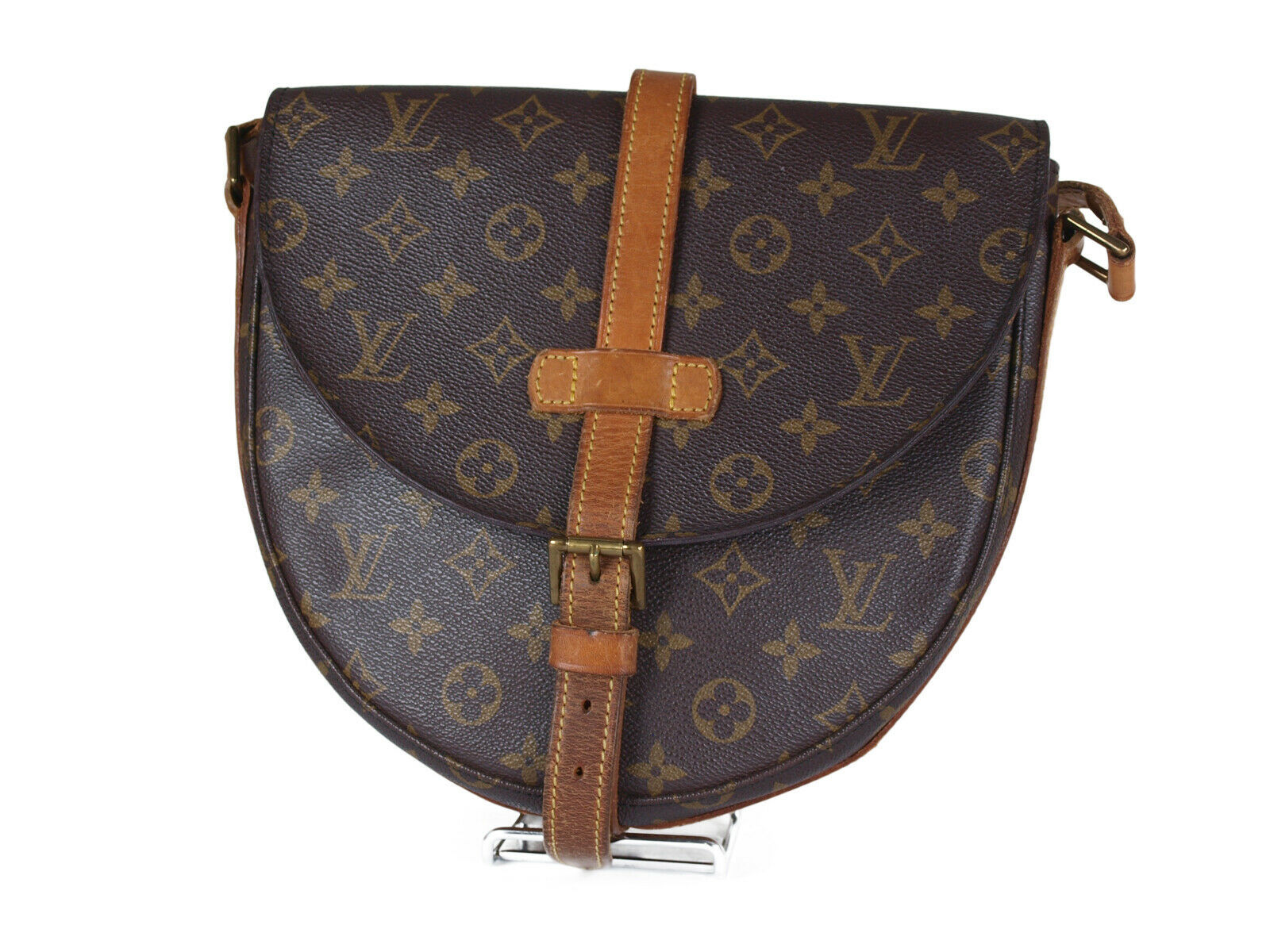 LOUIS VUITTON Chantilly GM Monogram Canvas Crossbody Shoulder Bag LS3136 - Women&#39;s Bags & Handbags