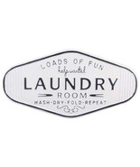 youngs Embossed Metal Laundry Wall Sign - $38.61