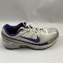 Nike Dart 8 Women&#39;s Athletic Running Shoes Gray Orange Size 9 ~ 396050-050 - $26.49