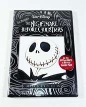 Disney&#39;s The Nightmare Before Christmas DVD collectors Edition New - $17.95