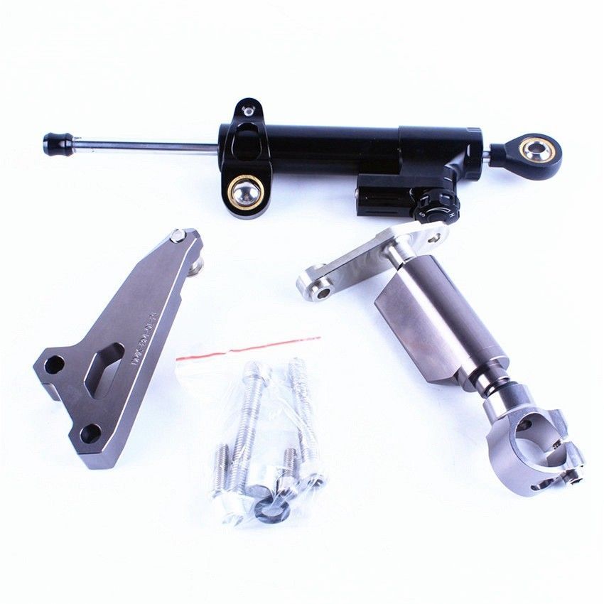 Fit BMW S1000RR 20142015 Steering Damper Stabilizer Bracket Mount Kit
