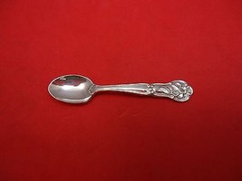 Franklin Mint Sterling Silver Salt Spoon State Flower Yellow Hibiscus Hawaii - $48.51