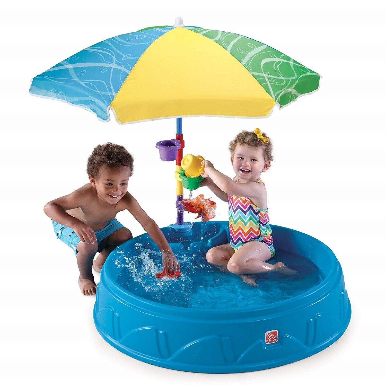 kids pool with umbrella