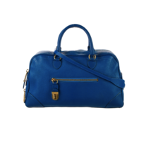 Authenticated Marc Jacobs Blue Satchel Bag - $321.75