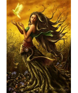 Magickal Romanian Goddess-Witch-Green Aventurine &amp; Turquoise Pendant/Dir... - $146.99