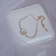 Japanese&Korea Fashion Brand Jewelry Zirconia Star Charm Bracelets Bangles Cryst - $12.55