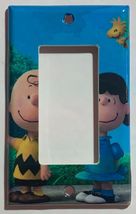 Peanuts Charlie Brown Lucy Woodstock Light Switch Outlet Wall Cover Plate Decor image 8