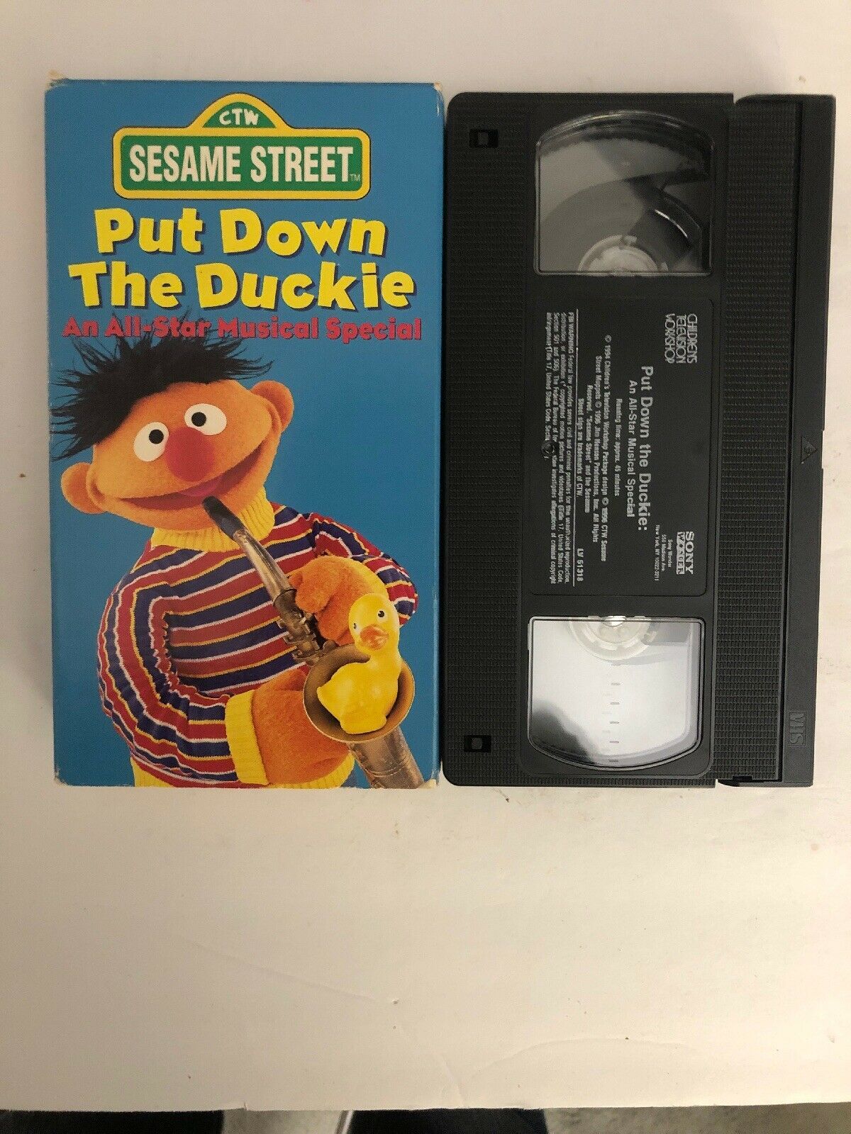 Sesame street put down the duckie an all star musical special vhs 1994