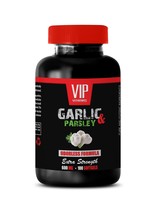 heart health capsules, ODORLESS GARLIC &amp; PARSLEY 600mg, reduce blood pre... - $14.92