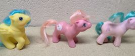 Vintage Lot of Hasbro G1 My Little Pony MLP - Lot of 5 with Misc. Accessories image 4