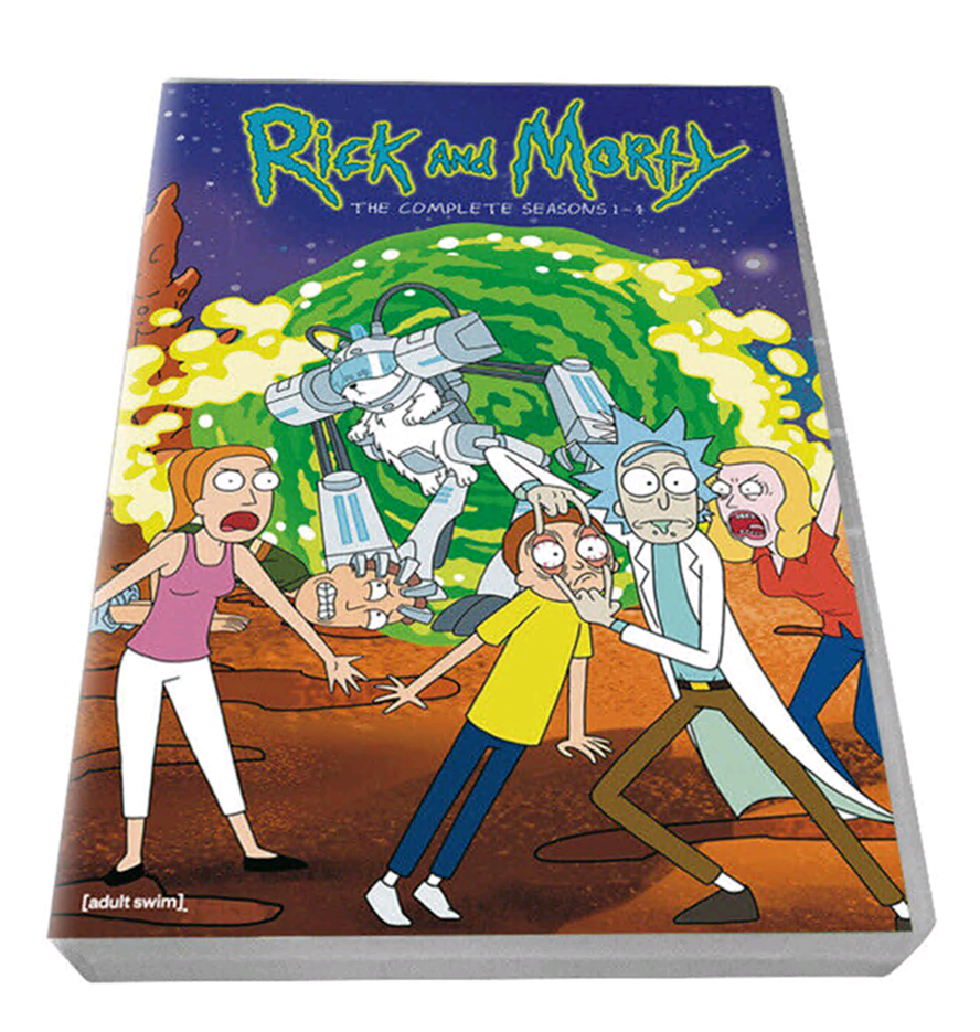 Rick And Morty 1 4 The Complete Series Seasons 8 Discs Dvd 2020 Brand New Sealed Dvd Hd Dvd 6331