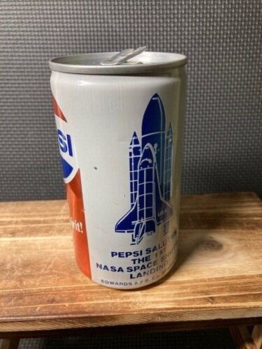 Vintage Pepsi Soda Can Salutes The 1st Nasa Space Shuttle Landing 1981 Cola Usa Soda 8244