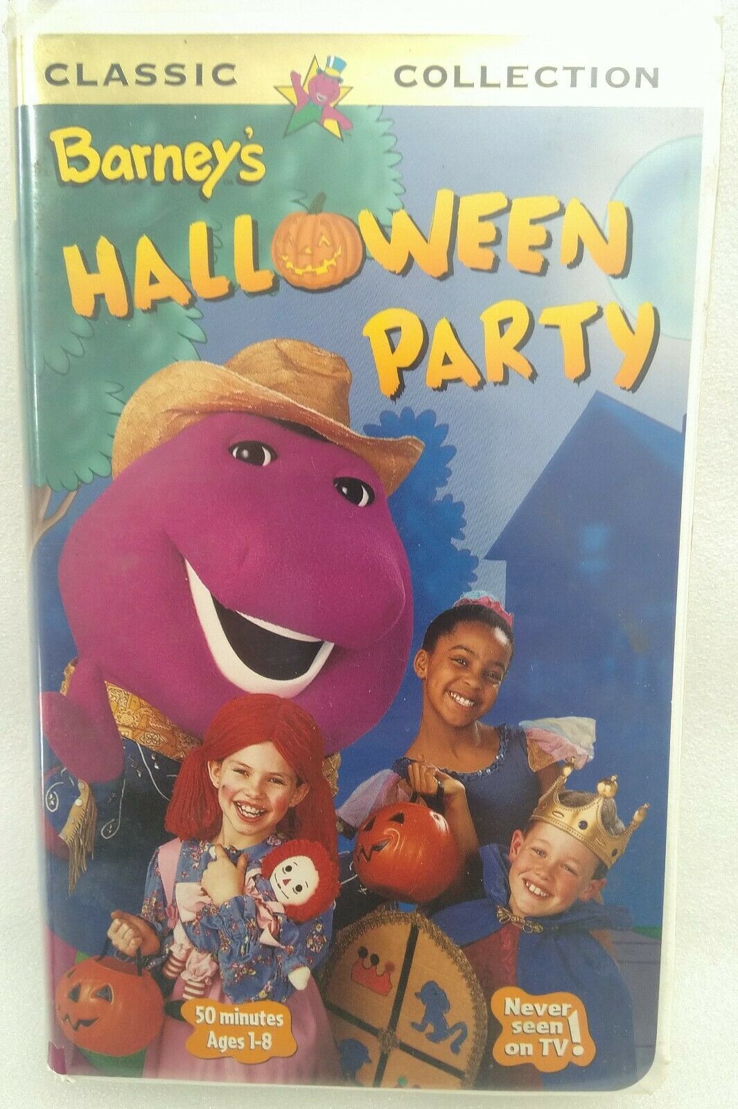 VHS Barney - Barneys Halloween Party (VHS, 1998) - VHS Tapes