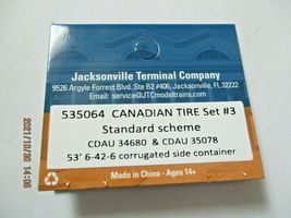 Jacksonville Terminal Company # 537064 Canadian Tire Set # 3, 53' Container (N) image 4