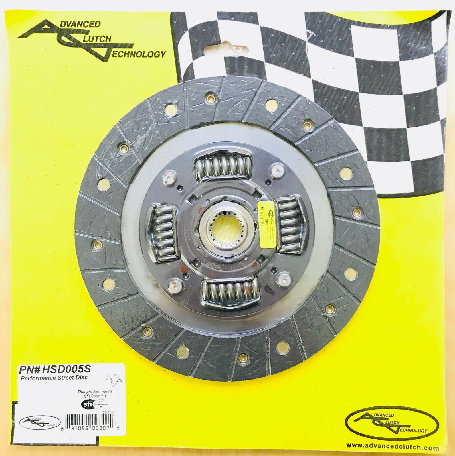 ACT Exedy Clutch Disc 1988 Honda Civic CRX 212mm Upgrade 21 Spline, 86 ...