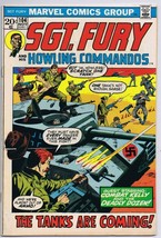 Sgt Fury #104 ORIGINAL Vintage 1972 Marvel Comics Tanks Are Coming image 1