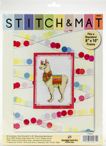 Design Works Stitch  and Mat Counted Cross Stitch Kit 3"X4.5" Llama  - $9.95