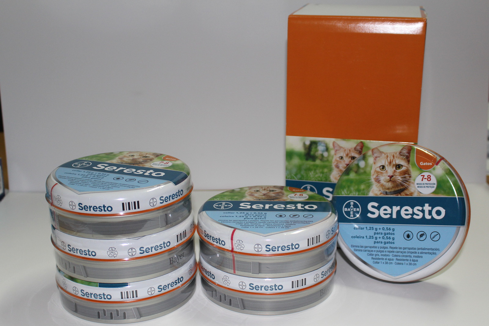 Seresto Bayer for cat 6X collar in genuine package - Flea & Tick Remedies