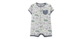 Child of Mine by Carter&#39;s Size 18 Months Baby Boy Gray Chameleon One Piece - $12.82