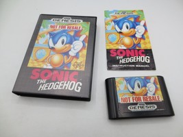 Sonic the Hedgehog (Sega Genesis, 1991) cartridge and case - $15.49