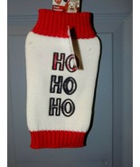 Pet Central Christmas HO HO HO Dog Sweater Size XS NEW - $19.09