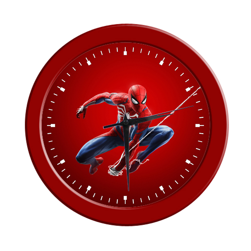 Playstation Marvel's Spiderman Elegant Wall Clock Wall Clocks