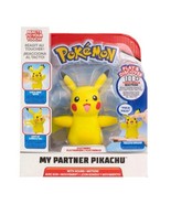 Pokemon Electronic &amp; Interactive Partner Pikachu 100+ Touch Sensor React... - $14.97