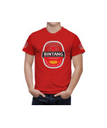 Bintang Beer Logo Red Short Sleeve  T-Shirt Gift New Fashion  - $31.99